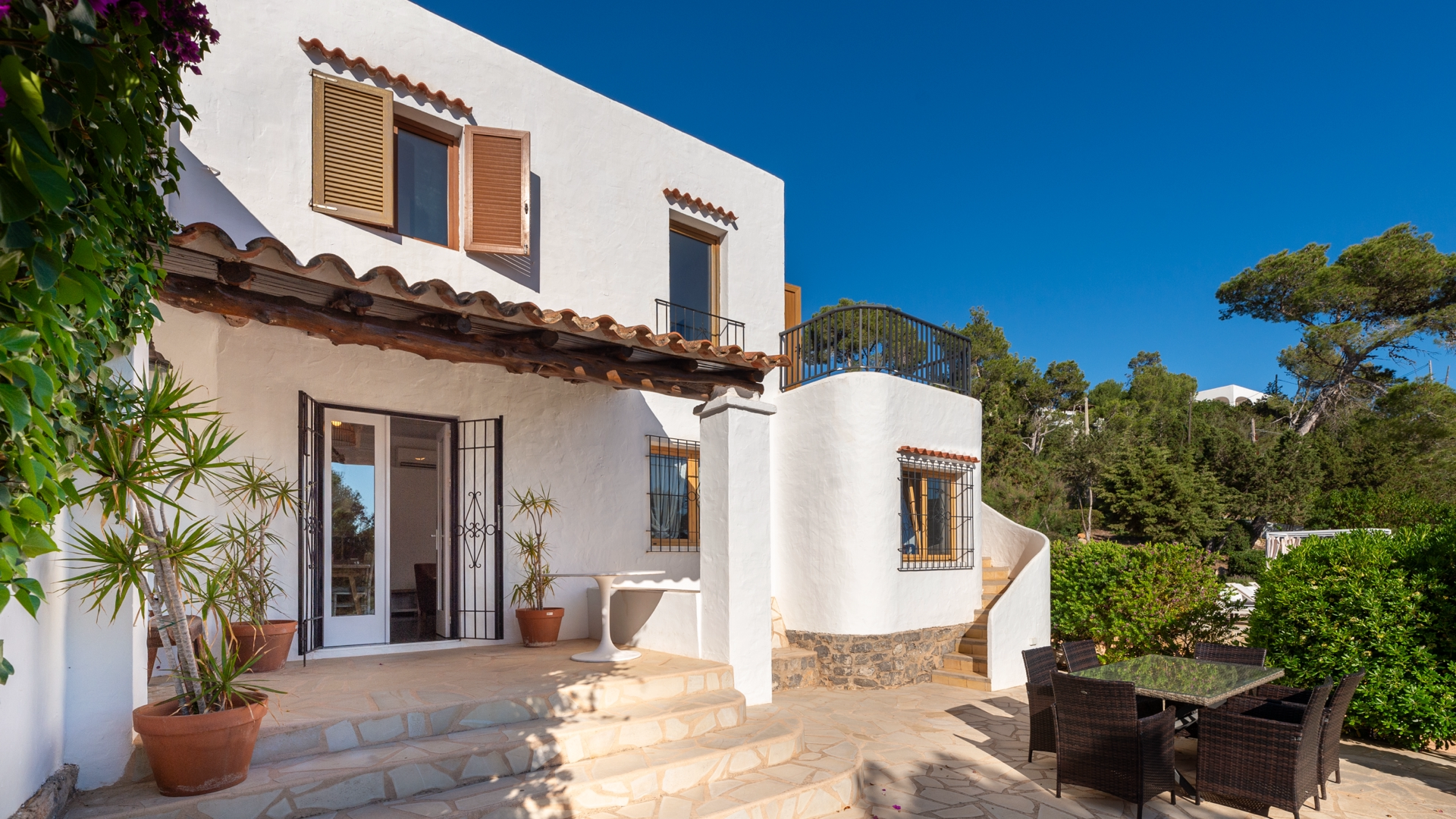 Casa Aalaya - Rifugio Mediterraneo con Vista sul Mare a Ibiza